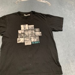 Uniqlo UT Final Fantasy 35th Anniversary Graphic T-Shirt Mens Large Black Casual