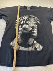 Shaka Wear Mens XLT Black T Shirt Tupac Graphic Print Short Sleeve Streetwear