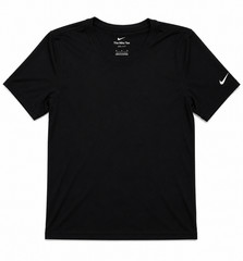 Nike Dri-FIT Men’s Black Athletic T-Shirt Short Sleeve Performance Tee Size M