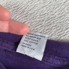 Vintage Sundog Shirt Mens Large Purple Spiral Tie Dye Psychedelic Made USA 90s