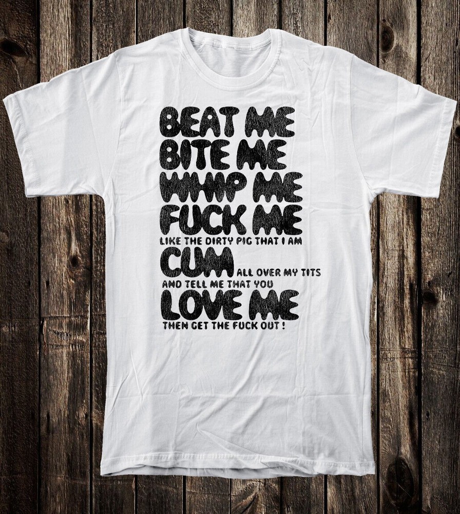 Retro Punk Tee T Shirt Novelty Seditionaries Boy London Beat Me Whip Me