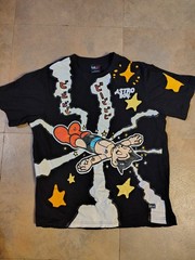 Astro Boy Mens Large Lotka Anime Red Boots American Thunder Anime T-Shirt Tee