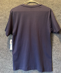 U.S. Polo T-Shirt Mens Sm Navy Blue V-Neck New With Tags Polo Pony Light Weight