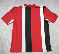 Brooklyn State Men’s Vertical Stripe Crew Size 3XL Color Block Cotton Polyester