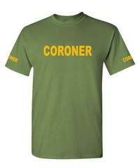 CORONER – Unisex Cotton T-Shirt Tee Shirt