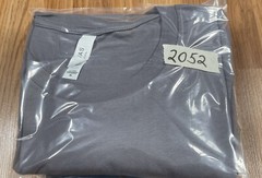 Canvas T-Shirt Mens XL Extra Large Gray Short Sleeve Burlington School District
