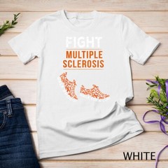 Fight Multiple Sclerosis MS Awareness Warrior Ribbon Unisex T-shirt