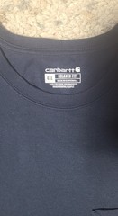 Carhartt Men’s 4XL Relaxed Fit Sleeveless Navy Blue Pocket T-Shirt