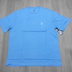 Johnnie-O Men’s XL Palm Paradise T-Shirt Malibu Blue SS Crew Neck NWT
