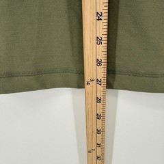 Public Rec Adapt Tee Mens M Olive Green Solid Polyester Lyocell Stretch Shirt