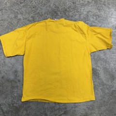 Vintage Pluma Shirt Mens Extra Large Yellow Heavyweight Made in USA 90s Crewneck