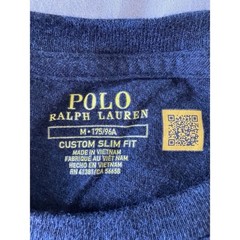 Polo Ralph Lauren Men Custom Slim Fit Navy Blue Short Sleeve T Shirt M