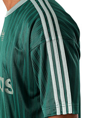 NEW MEN’S ADIDAS ORIGINALS TREFOIL POLY TEE SHIRT ~SIZE LARGE #JP1028 RARE!