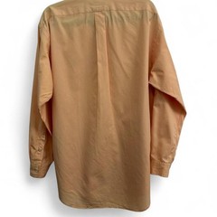 Ralph Lauren Blake Button Down Shirt Mens Medium Orange Pony Logo Cotton 0166