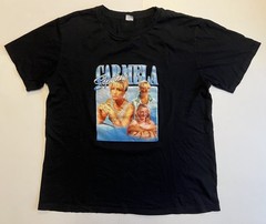 The Sopranos Carmela Soprano Black T-Shirt Size XL Extra Large