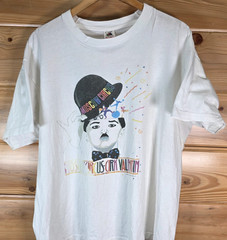 Vintage 90s Moscow Circus T Shirt XL Rare Russian Carnival NY Times Square READ