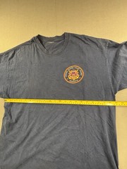USCG Reserve T-Shirt – Dark Navy Blue – Left Chest Logo