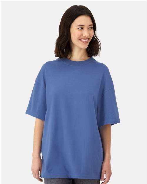 Hanes 5180R Beefy-T Retro Street Heavyweight Cotton Short Sleeve Tee