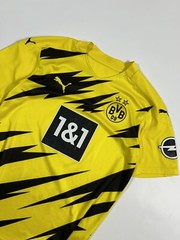 Rare Borussia Dortmund 2020-2021 Home Football Jersey Size M #9 Haaland