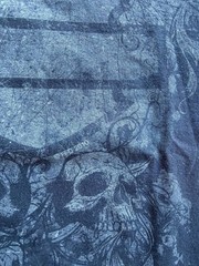 Vintage 2010 Harley Davidson Girona Spain Shirt Mens XL Black Skull Graphic Tee