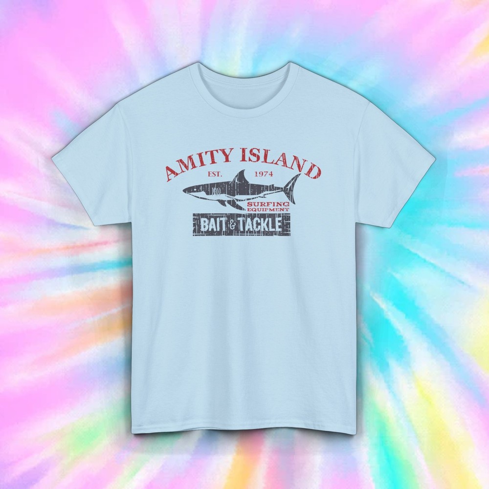 Amity Island Bait & Tackle Shirt | Jaws Movie Fan Tee S-5XL