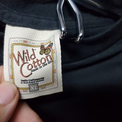 Vintage 90s Single Stitch Wild Cotton Bat Species Double Sided Graphic Shirt XL