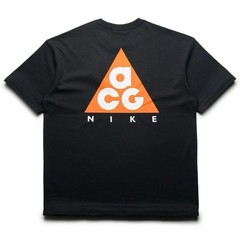 Nike ACG Big Double Sided Logo Crew Neck T-Shirt Black Men’s Sz Large HJ0798-010