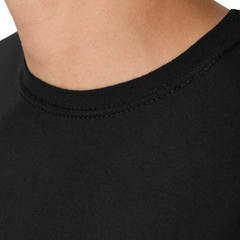 Hanes Men’s Cotton Pocket T-Shirt Pack with Odor Control, Black/Grey, 6-Pack