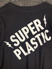 Super Plastic Mens T Shirt Size L Black Long Sleeve SuperPlastic Streetwear