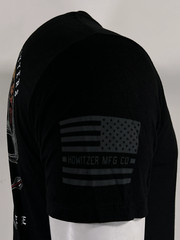 Howitzer Style Men’s T-Shirt LIBERTY REAPER Military Grunt MFG