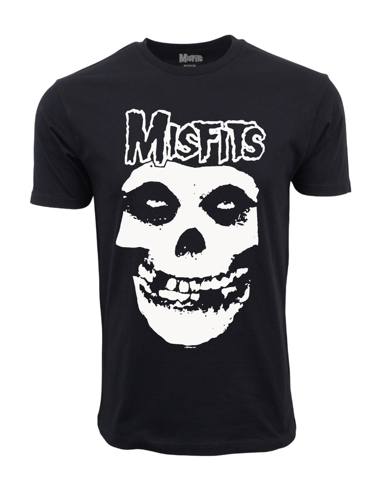 MISFITS WHITE FIEND SKULL T SHIRT