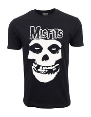 MISFITS WHITE FIEND SKULL T SHIRT