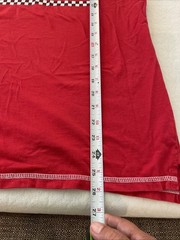 Nintendo World Super Mario Kart Grand Prix Lace up Tshirt Red Adult 2XL Univ Stu