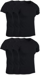 BILLIONHATS 6 Pack Men’s Bulk Big Tall Short Sleeve Cotton Lightweight T-Shirt