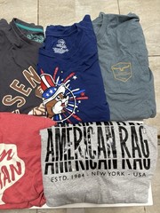 Men’s Lot of 9 T Shirts Medium Various Brands and Colors