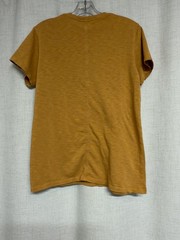 AMERICAN GIANT Mustard Gold Supima Cotton Short Sleeve Tee Shirt Sz M