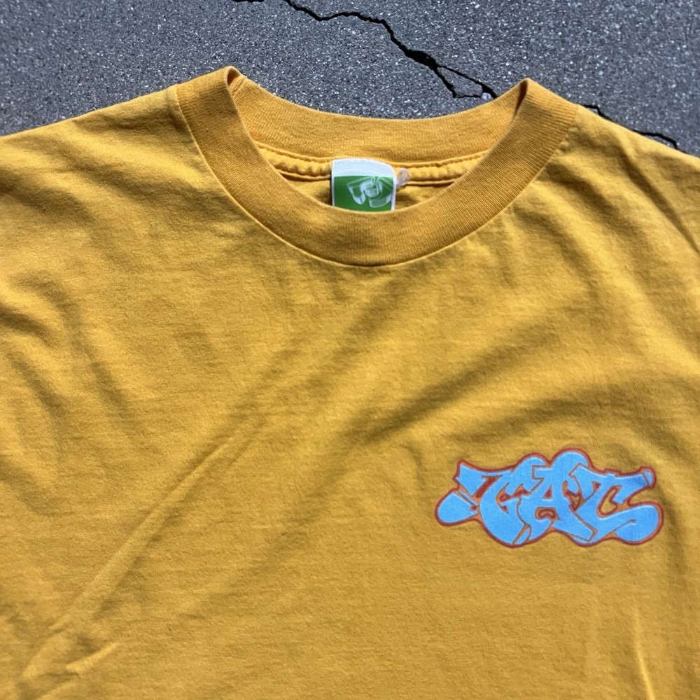 Vintage 2000’s Y2K GAT Jeans Company 🇺🇸 JNCO Kikwear Rave T-Shirt S
