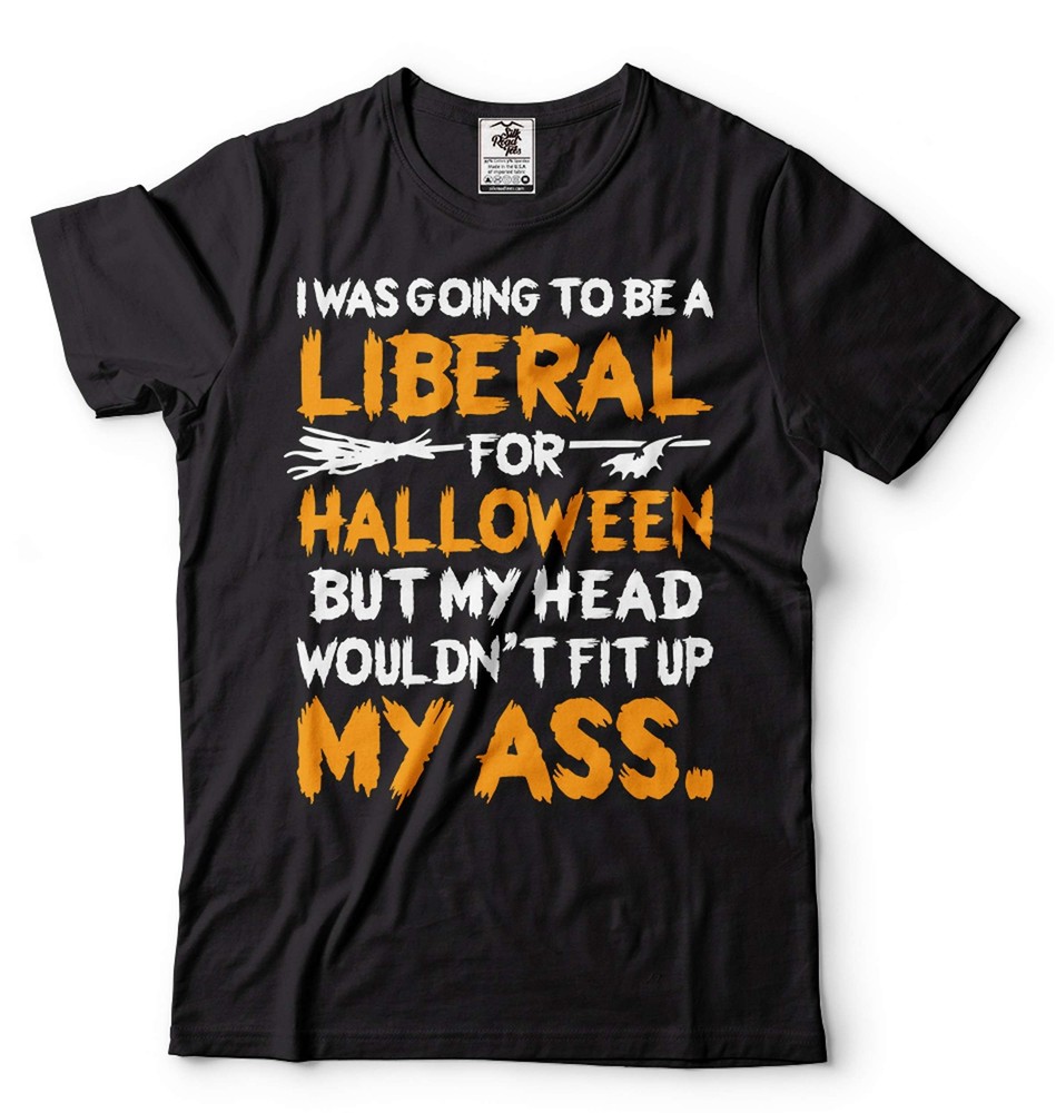 Funny Halloween Political Shirt Anti Liberal T Shirts Conservative Gifts