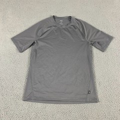 Rei Co-Op Shirt Men S Gray Tee Short Sleeve Pullover Crew Neck Polyester Stretch