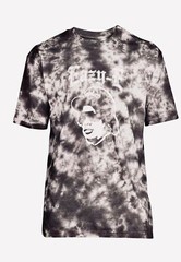 Eazy E Charcoal Sky Tie Dye Big Men’s Graphic Tee soft feel short sleeve Gray