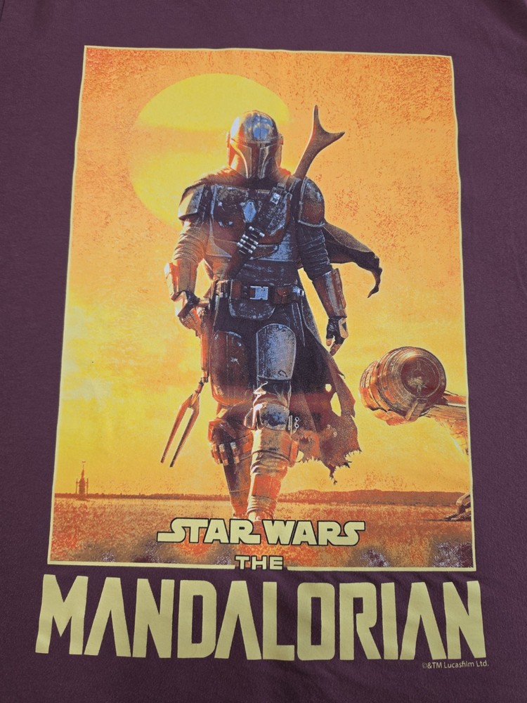 The Mandalorian Star Wars Shirt Men XXL 2XL