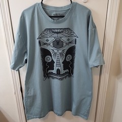 Awake Happy Illusion Of Seperateness Tee 100% Combed Cotton Unisex Size 2XL