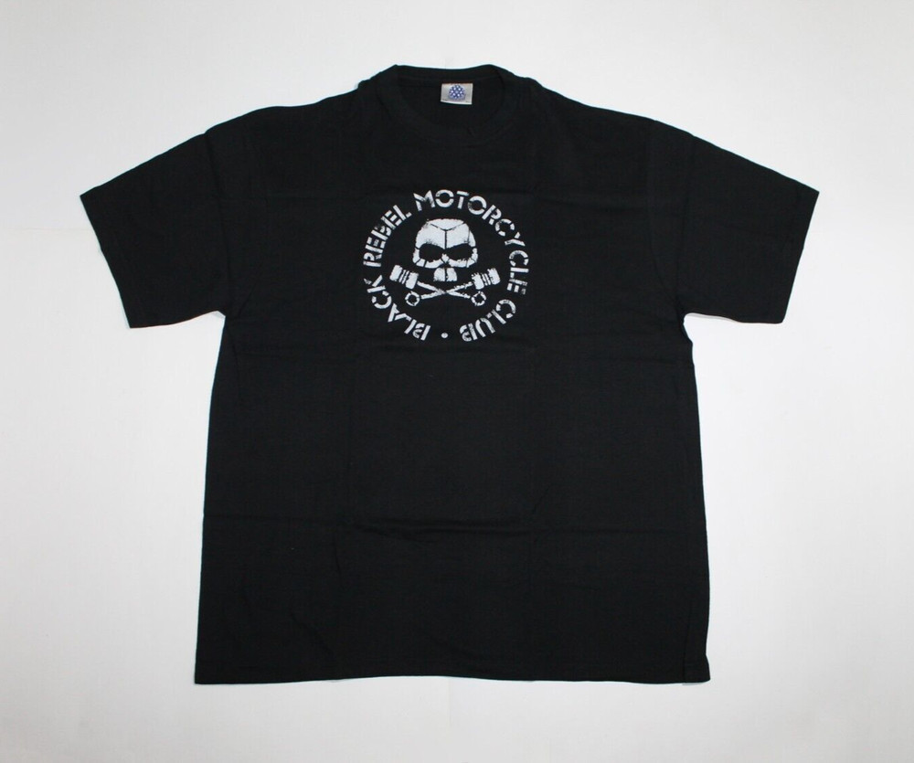 Y2K Black Rebel Motorcycle Club Shirt Garage Rock Band Men’s Tee Extra Large