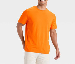 QUALITY Crewneck Short Sleeve T-Shirts COTTON MODAL blend Goodfellow S L or XL