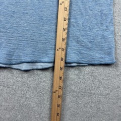Vintage 60s Duofold Thermal Shirt Mens Large Blue Two Layer Long Sleeve Wool