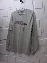 Y2K 2007 The Transformers Movie Promo Spellout Graphic Long Sleve Shirt Gray XL