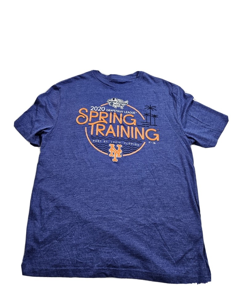 Fanatics T Shirt NY Yankees Men Blue L Grapefruit League Spring Training 2020