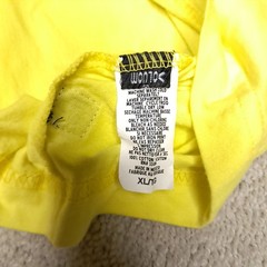 Y2K Volcom Stone Skateboard T-shirt Mens XL Slim Yellow Logo Spellout