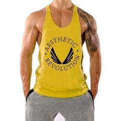 Men Fitness Stringer Vest Cotton Bodybuilding Men Sleeveless Shirt Gym Tank Tops