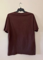 Mecca Mens 2XLarge Brown Short Sleeve T-Shirt 5ive Star Band